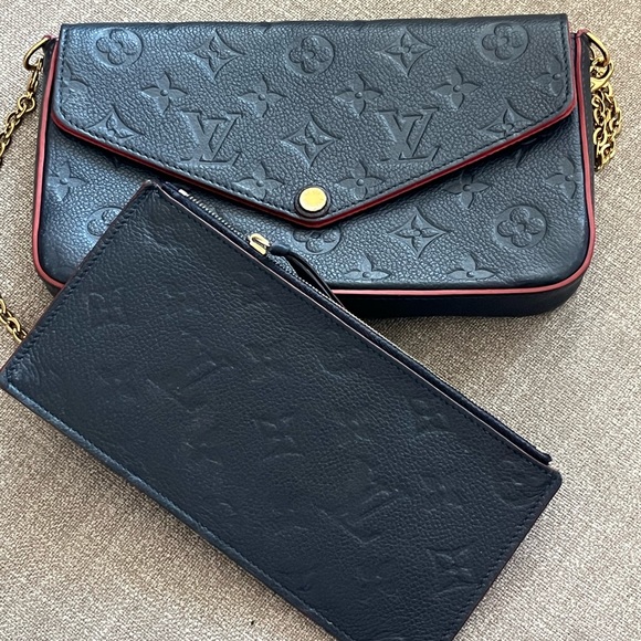 Navy Monogram Empriente Félicie Pochette Gold Hardware, 2016 - Picture 2 of 4